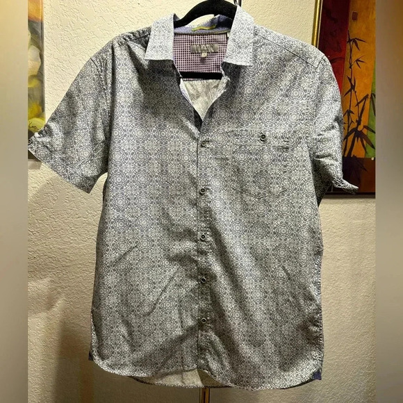 Ted Baker button down shirt size 4 - Picture 1 of 10
